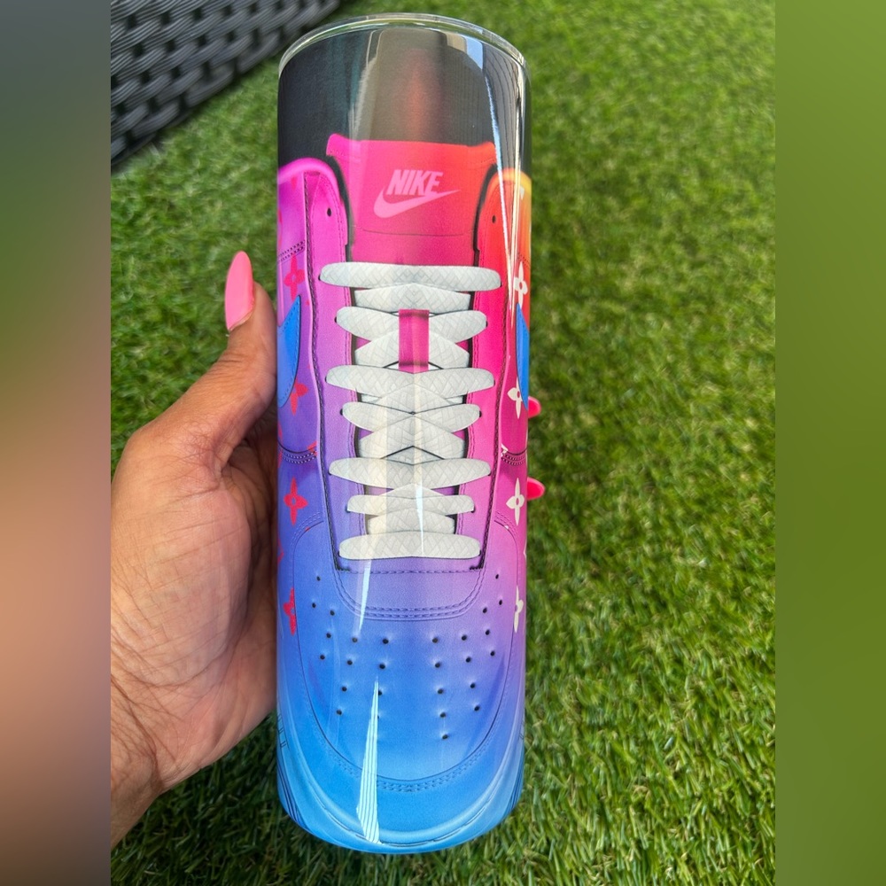 Brand New Rainbow AF1 Tumbler